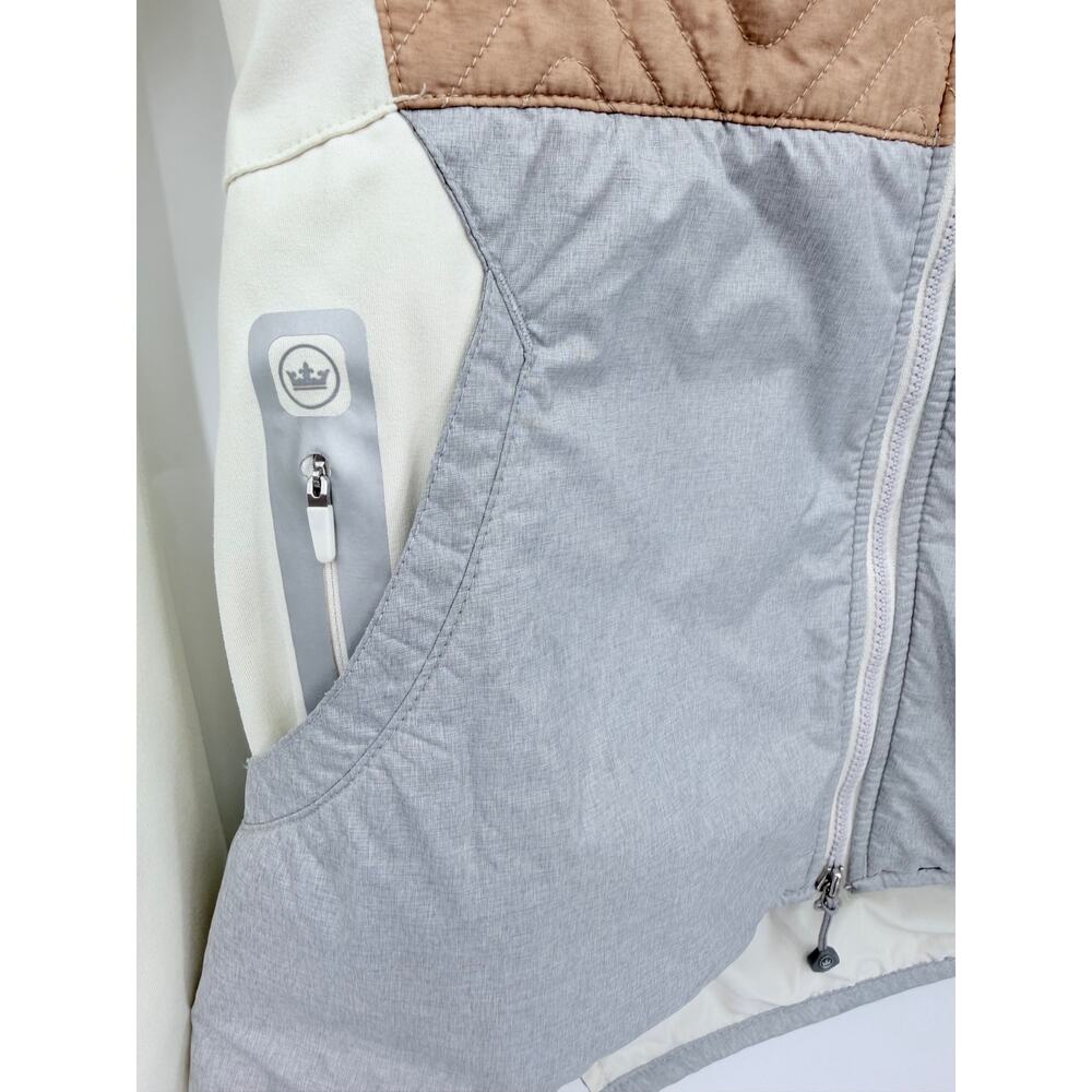 Peter Millar Hybrid Golf Jacket Allendale CC Quilted Small Water/Wind Resistant - Picture 4 of 13